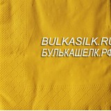 Салфетка желтая однотонная 24*24 см