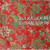 Салфетка «Восточные огурцы на красном фоне» 33*33 см