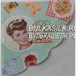 Салфетка круглая "Спагетти" диам. 32 см.