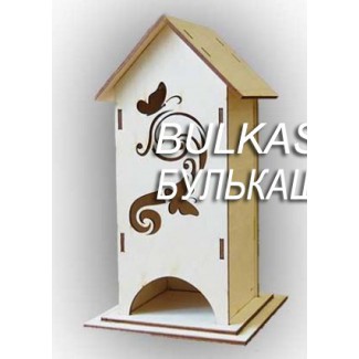 Чайный домик с бабочками 24*13*13